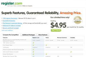 register hosting